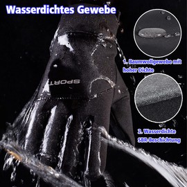 LSAMA Cycling Gloves, Fingerless, Touchscreen Gloves, 2 Exposed Fingerless Fishing Hunting Gloves, Non-Slip Lightweight Motorcycle Gloves for Men and Women