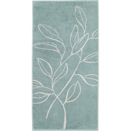 Cawö Home Hand Towels Atelier Floral 6239 Fjord - 47 Hand Towel 50 x 100 cm