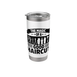 The Perfect Shave Haircut Hairstyle Men Barber Barbershop Stainless Steel Insulated Tumbler