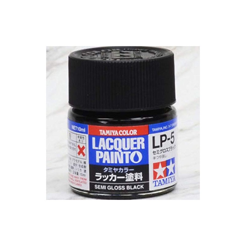 Peinture laquée : LP5 - Noir satiné