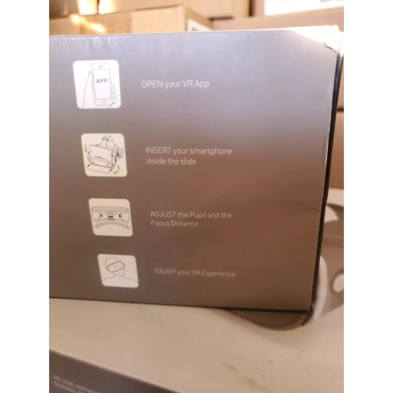 Virtual Reality Pansonite VR Headset with Remote Control 3D Glasses