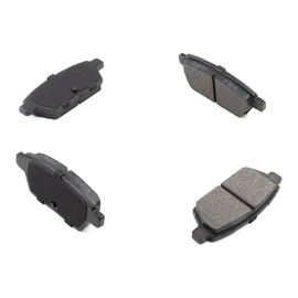 AUTO DN Rear Disc Brake Pad Set for Ford Fusion 2006 2007 2008 2009 2010-2012 for Lincoln MKZ 2007-2012 for Lincoln Zephyr 2006 for Mazda 6 2006-2013 for Mercury Milan 2006-2011 1 X