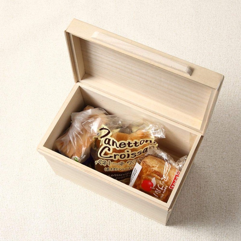 Total Paulownia Bread Case, Storage Container (For 2 Loans)