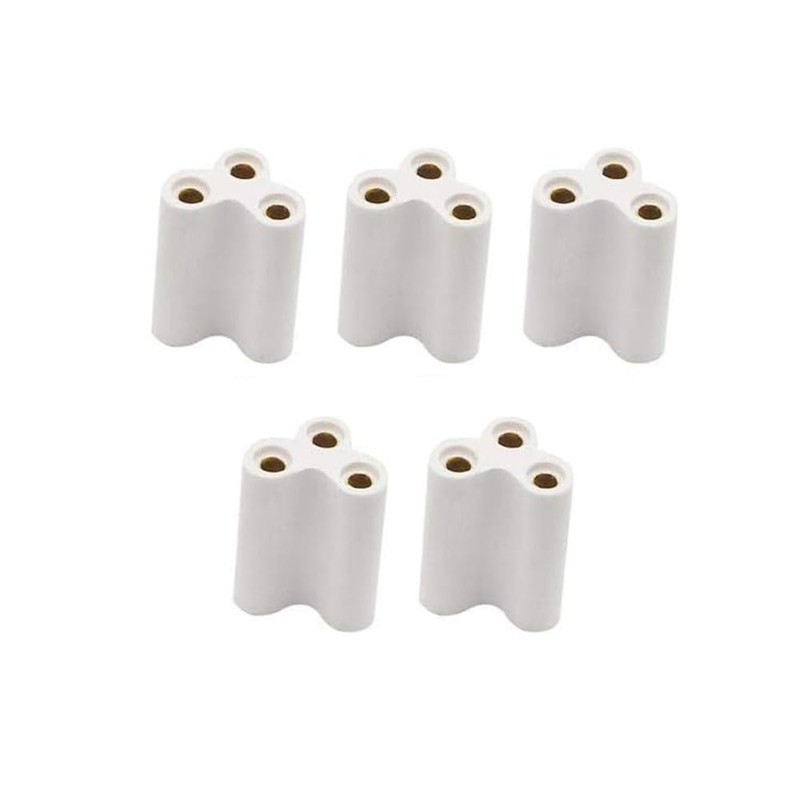 ZYAMY 24pcs T8 T5 LED Lamp Connector, 21mm Double End