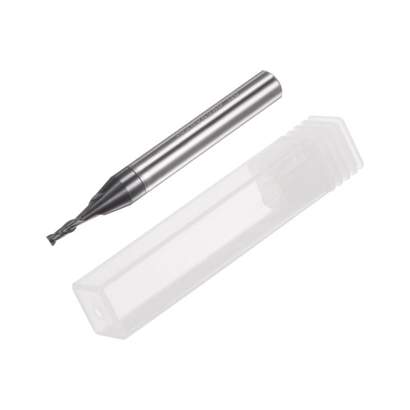 sourcing map Square End Mill 2mm x 6mm Cutting 6mm