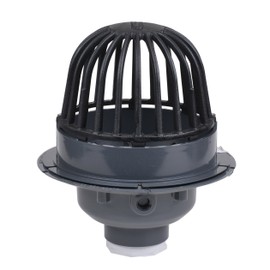 Oatey 78042 PVC Roof Drain, 2-Inch, White