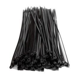 WeltiesSmartTools Cable ties, black and white natural colours, UV-resistant from 2.5 mm wide, lengths 100 mm, 200 mm, 300 mm, 400 mm, 500 mm.