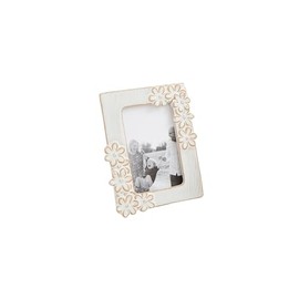 Mud Pie Vertical Flower Mini Frame; 4.25" x 5.5"