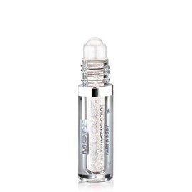 MODE Angel Dust Roll On Shimmering Color SHOOTING STAR Snow White Frost Pearl, Natural Loose Mineral Powder Pigment, Spill Proof Bottle