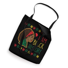 I Am Black History Afro Woman African American Pride Women Tote Bag