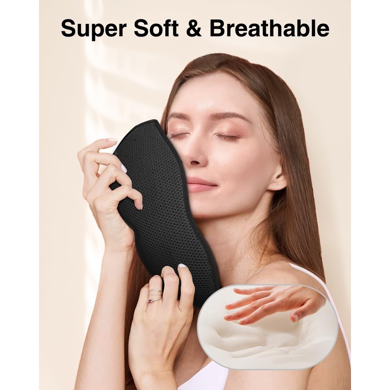 MABAO Sleep Mask for Side Sleeper, Eye Mask for Sleeping