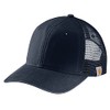 Carhartt Men's Canvas Mesh Back Cap,Navy,One Size