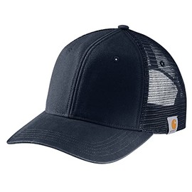 Carhartt Men's Canvas Mesh Back Cap,Navy,One Size