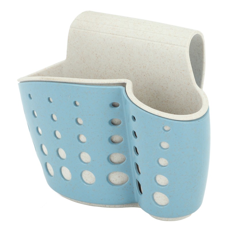 4Pcs Sink Sponge Holder PP 2 Layer Adjustable Strap Soap