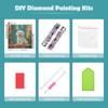 RICUVED 5D Hund Diamond Painting Diamant Painting Bilder Tiere Diamond