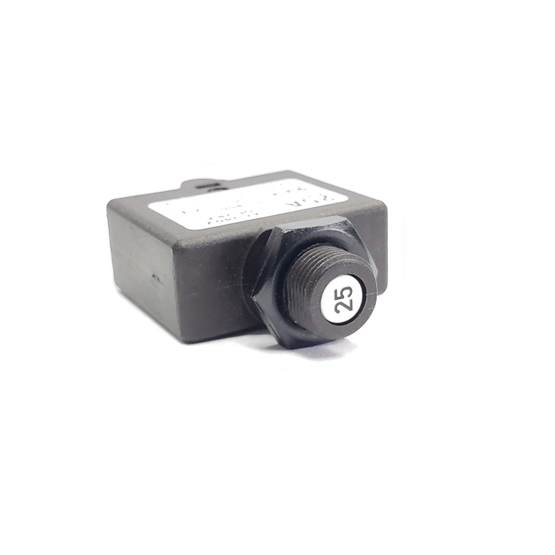 E-T-A Circuit Protection and Control 1658-G41-02-P10-25A, Circuit Breaker; Therm; Push;