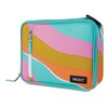 PackIt Freezable Classic Lunch Box, Retro Wave, Built with ECOFREEZE