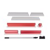 Drywall Skimming Blade Set Blades Extension Handle Pro Grade Aluminum