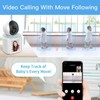 Video Calling Camera 2.8 Inch Screen HD 1080P 2.4G WiFi