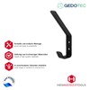 GedoTec Sandra Modern Design Wall Coat Hook Large Coat Hook