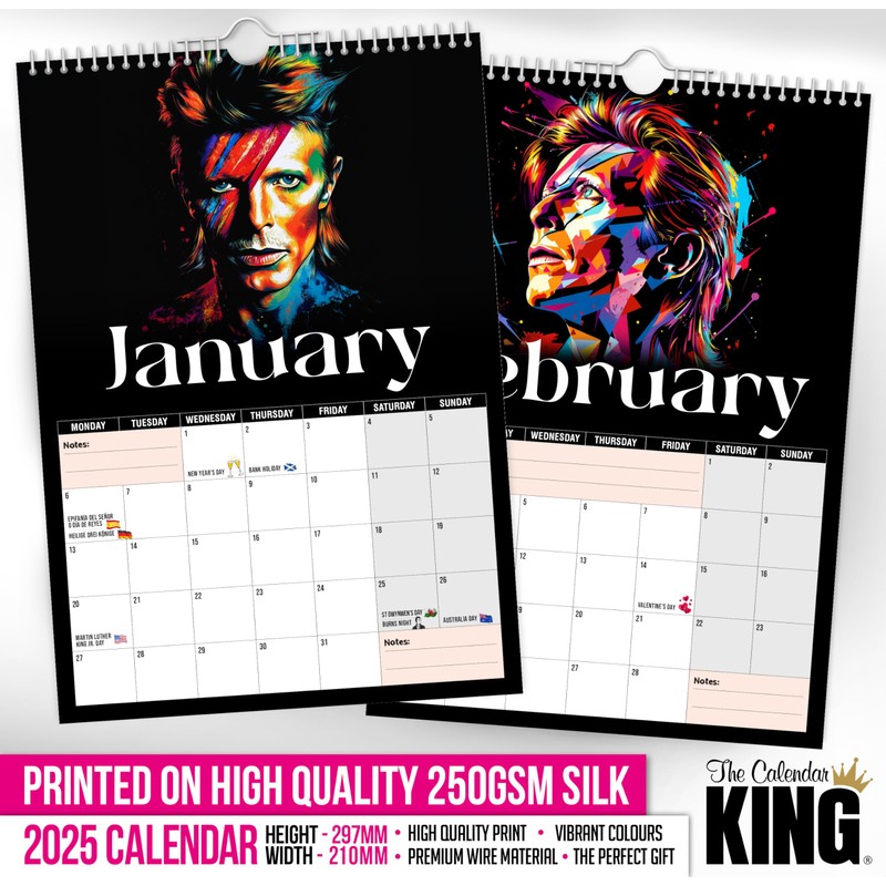 The Calendar King // David Bowie - ART - A4