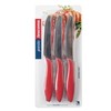 Tescoma 863054.00 Tafelmesser 6er Set mit rotem Griff