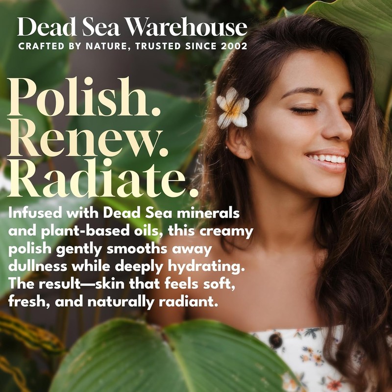 Dead Sea Warehouse - Skin Polish Salt Scrub Face Silk-Smooth