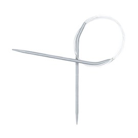 Pony Circular Fixed Classic Knitting Pins, Aluminium, Multi-Colour, 8 x 4 x 21 cm