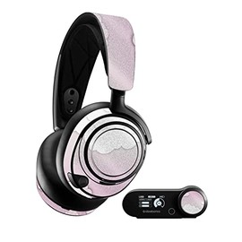 MightySkins Glossy Glitter Skin Compatible with SteelSeries Arctis Nova Pro - Baby Clouds | Protective, Durable High-Gloss Glitter Finish | Easy to Apply, Remove, and Change Styles | Made in The USA
