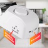 KERUI 2 Pack Security Door Stop Alarm 120DB Hotel Home