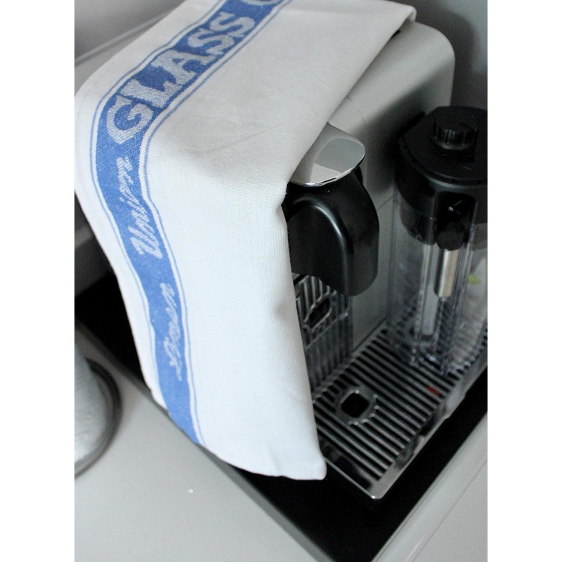 Lex's Linens Premium Blue Linen Union Glass Cloths – Pack