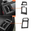 3pcs Dashboard Left Right Air Vent Trim Frame Decoration Fit