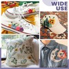 15PCS 8.5" x 11" Water Soluble Stabilizer for Embroidery, Stick