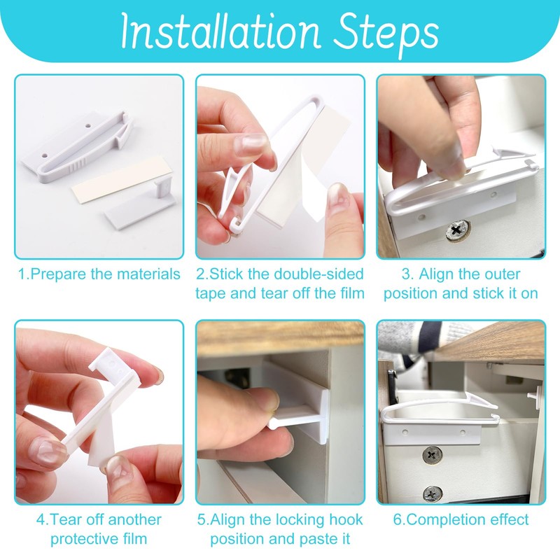 Child Locks for Drawers, Drawer Locks Baby Safety Baby Locks