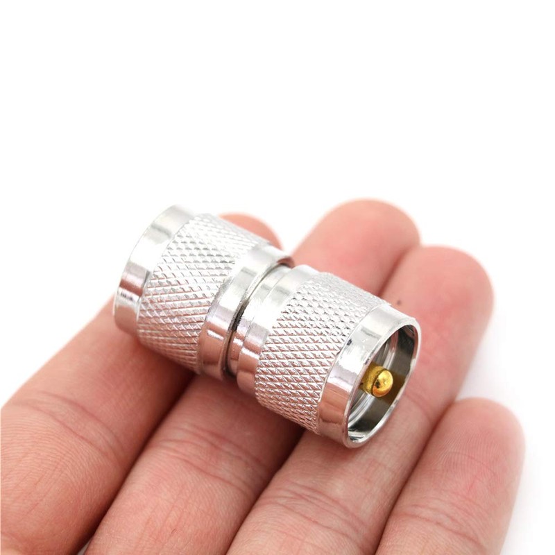 TengKo N Plug to UHF PL-259 PL259 Plug Coaxial Adapter