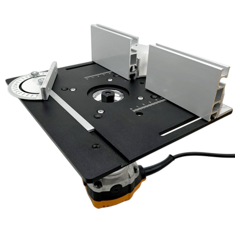 Router Table Insert Plate Aluminum Alloy Wood Milling Flip Board