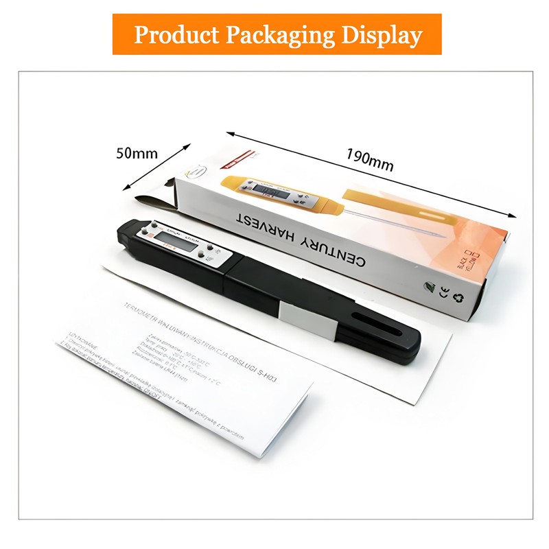 Ausenzup Meat Thermometer - Digital Food Thermometer for Cooking Kitchen