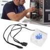 PC Water Flow Meter Indicator G1/4 Thread 3 Way Acrylic