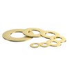 170 PCS M2 - M8 Copper Flat Washers,Brass Gaskets