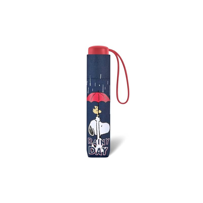 happy rain Kinder-Mini Taschenschirm PEANUTS - blue