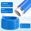 Shop Air Line Kit 3/4"×100'&200'&300' Compressed Air Line Kit, HDPE-Aluminum