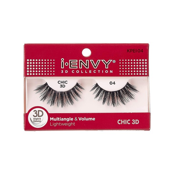 i Envy by Kiss iconic 3D Angle & Volume Lashes CHIC ICON 04