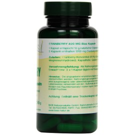 Bios Cranberry 400 mg 100 Capsules Pack of 1 x 49 g