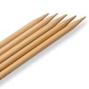 Prym 8" Double Point Bamboo, 5.5mm Knitting Needles, Natural 5