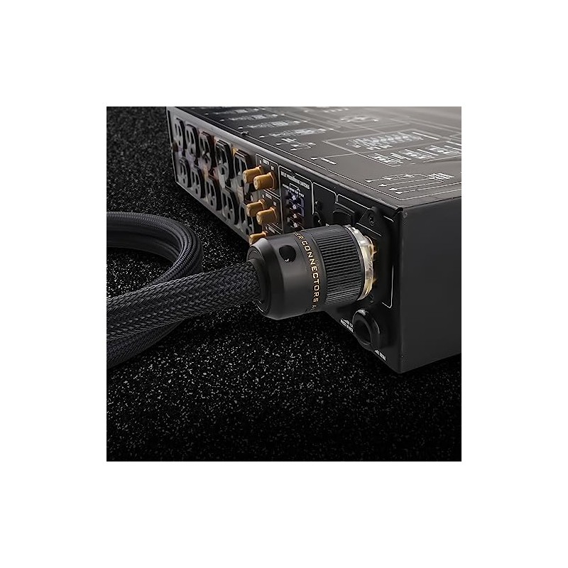 Audiocrast - Cable de alimentación audiófilo de 4.9 pies, 10
