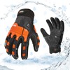 Vgo... Winter Work Gloves Men Waterproof, Warm Heavy Duty Gloves