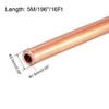 uxcell Refrigeration Tubing, 7/64" OD x 1/16" ID x 16