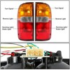 HECASA Tail Light Compatible with 1995-2000 Toyota Tacoma Pair Signal