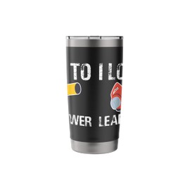 I Love To Leaf Blower Autumn Stainless Steel Insulated Tumbler
