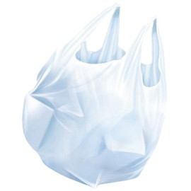 Swirl Bad & Kosmetik Tragegriff, 5 Liter, Antibakteriell, 4 Rollen mit je 40 Beuteln, Weiß